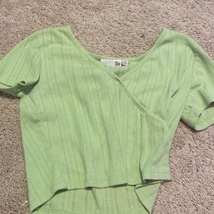 So Brand crossover crop top